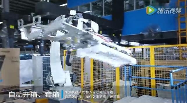 自动开箱，，，，，，套箱